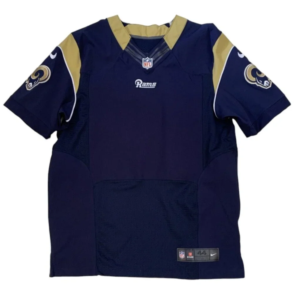 Nike NFL Los Angeles Rams On Field Blank Player Limited Jersey Size 44‎ / M NEW